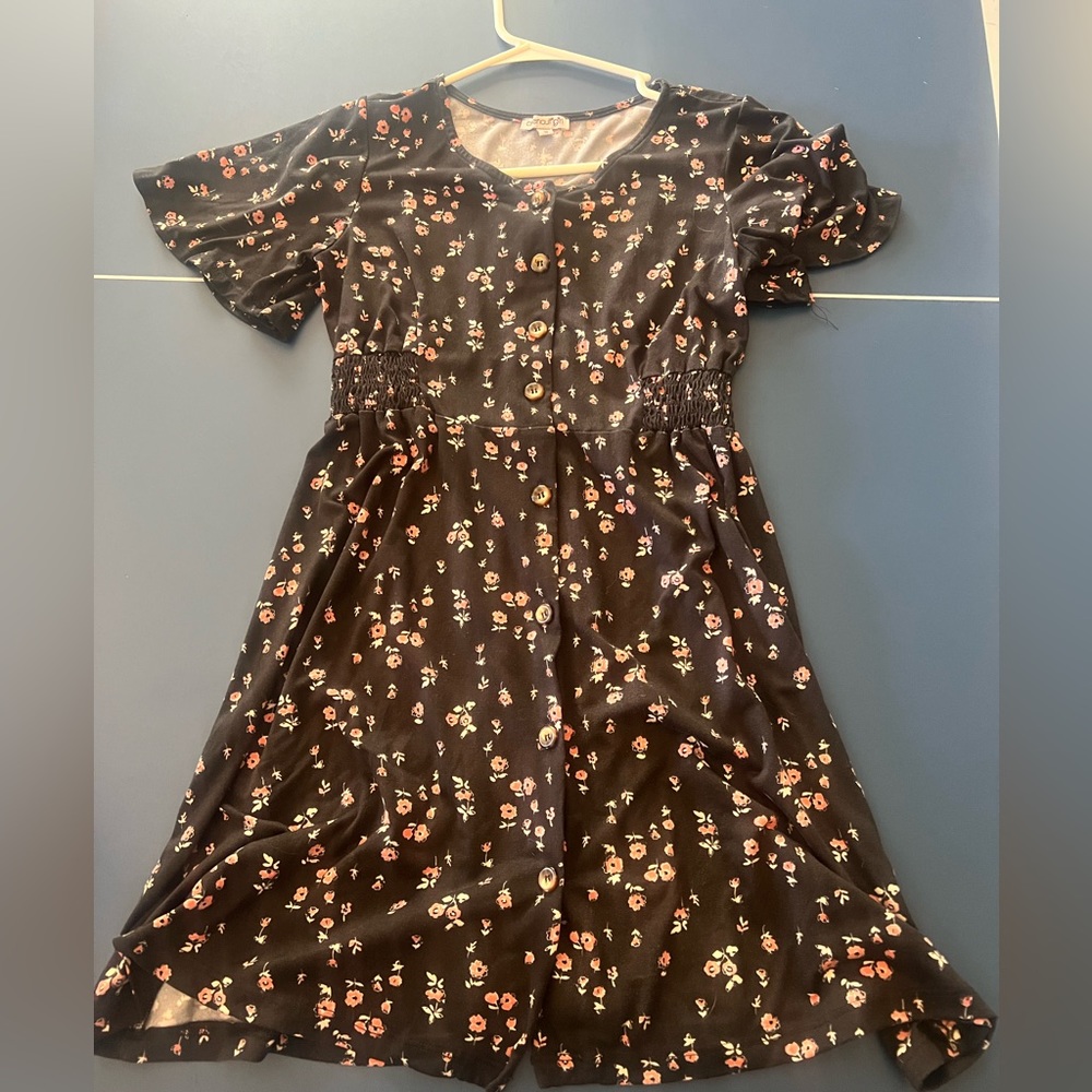 Button up dress